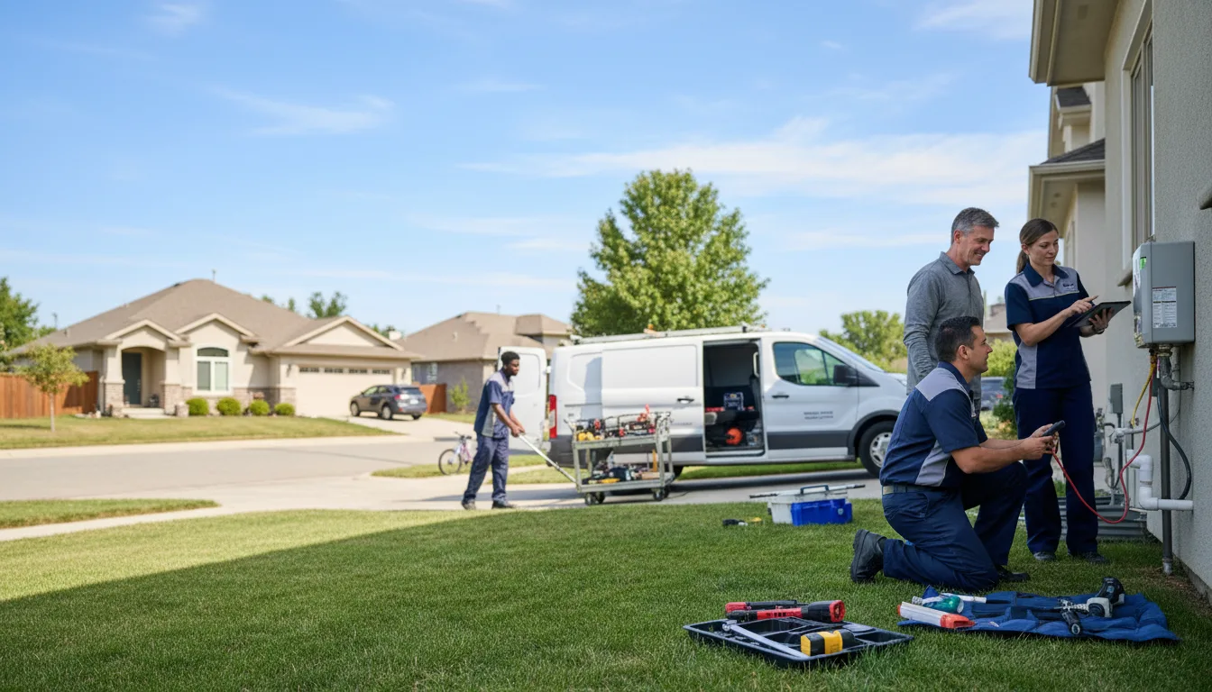 Tankless water heater service in Hatfield, AR